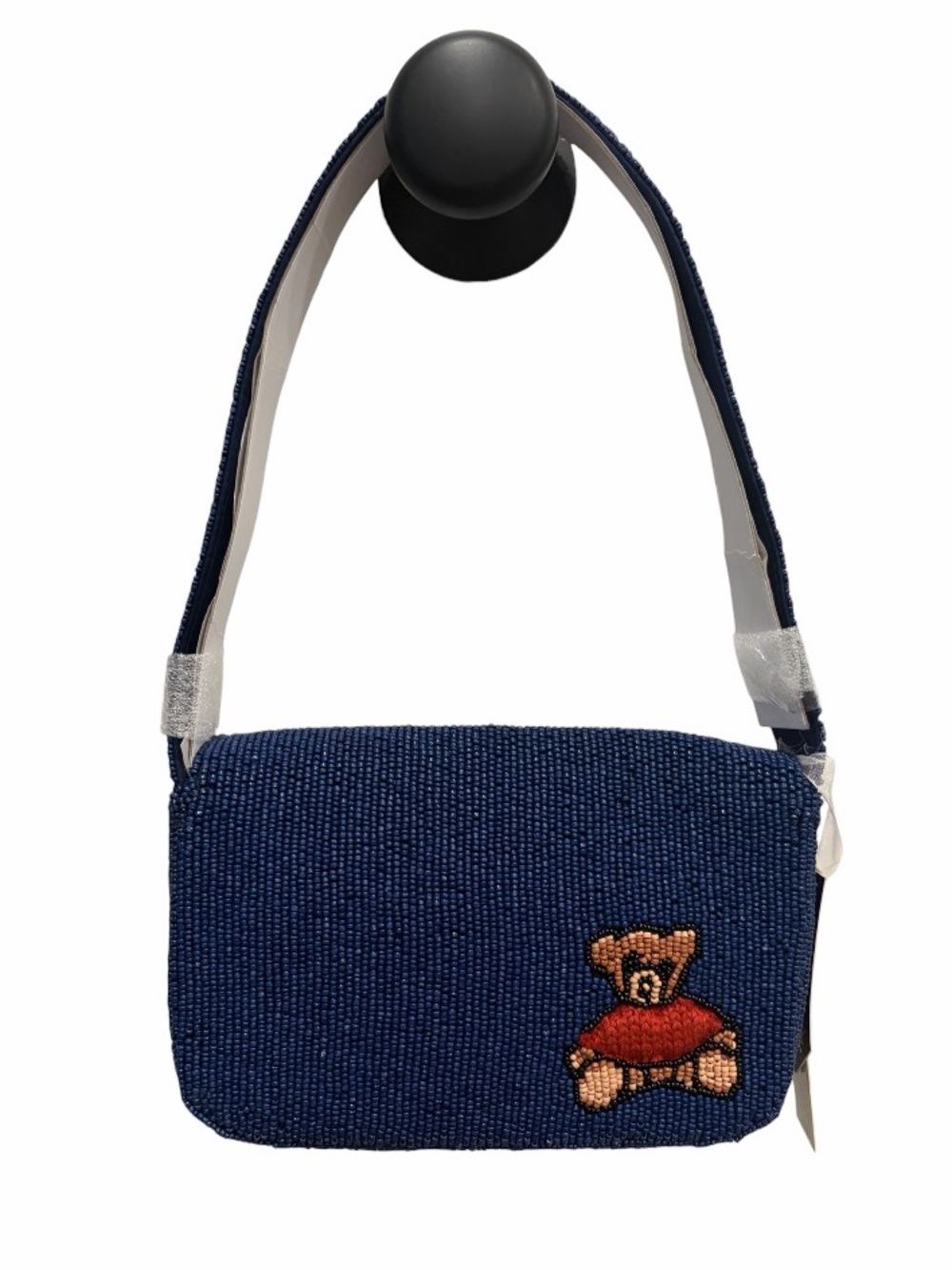 NWT: *Viral* Teddy Bear Beaded Bag 🧸 From India to You 🧸 - Picture 2 of 9